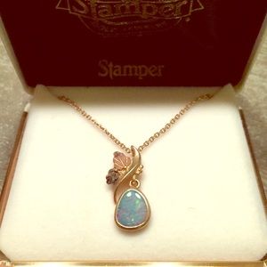 Opal necklace